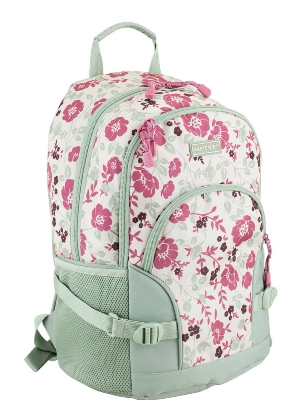 Floral Mint large Eastport Backpack